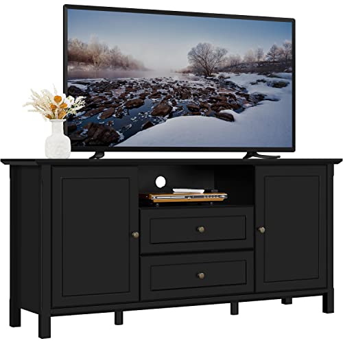 Yaheetech TV Stand with Storage for TVs up to 65 inch