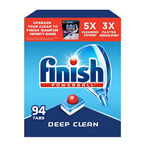 Finish Powerball Dishwashing Tablets - Fresh Scent, 94 Count