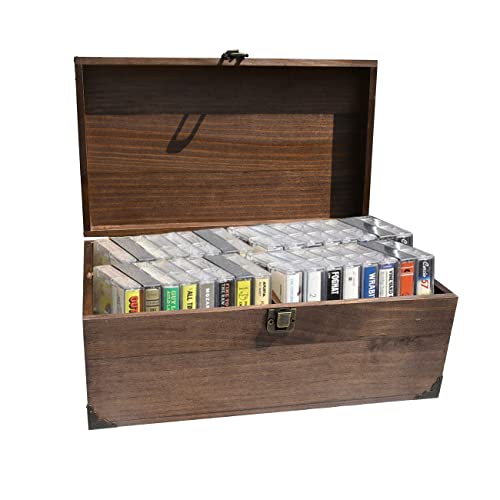 Vintage Cassette Tape Holder and Storage Box