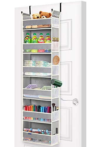 Over The Door Hanging Organizer with 6 Shelves and 12 Pockets