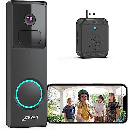 Wireless Video Doorbell Camera with Chime