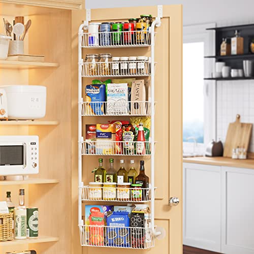 Spacious and Durable Over the Door Pantry Organizer