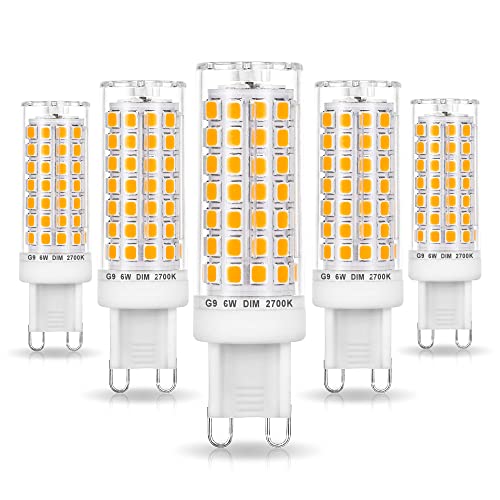 Ziomitus Dimmable G9 LED Bulbs