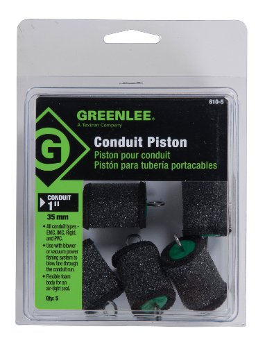 Greenlee Foam Piston for Conduit - 1 Inch