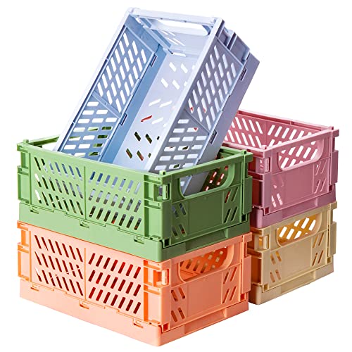 Xuanmuque 5-Pack Collapsible Storage Baskets