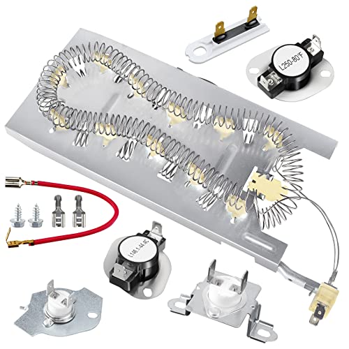 Dryer Heating Element Kit - Compatible with Whirlpool and Kenmore