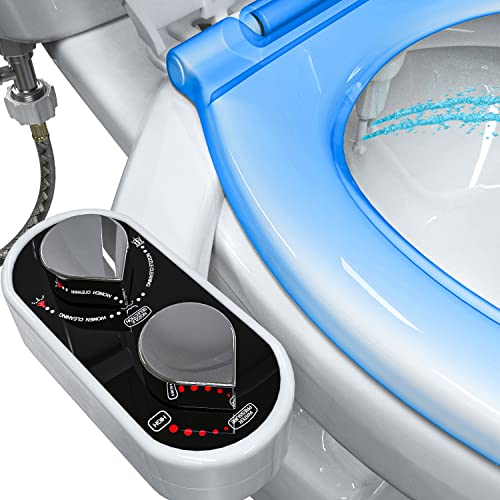 Clear Rear Bidet Attachment for Toilet - Elevate Your Bathroom
