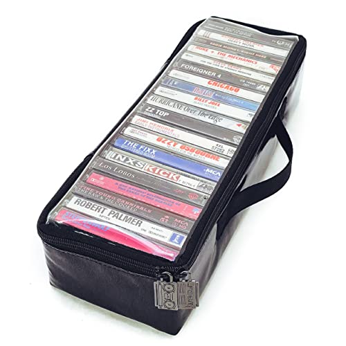 FYDELITY 20 Piece Cassette Tape Storage Case