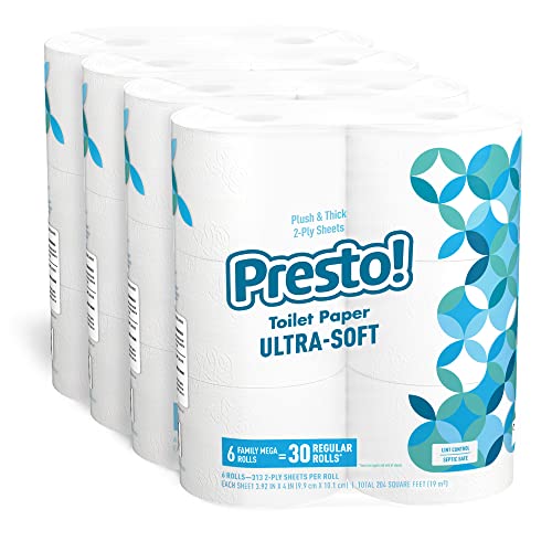 Amazon Brand - Presto! 2-Ply Toilet Paper