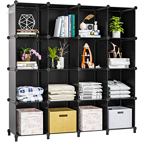 Closet Storage Organizer with Cube Shelves