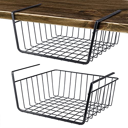 Under Shelf Wire Basket for Storage Space Saving