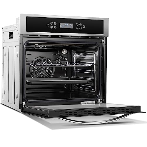 AMZCHEF 24" Electric Wall Oven with 11 Functions