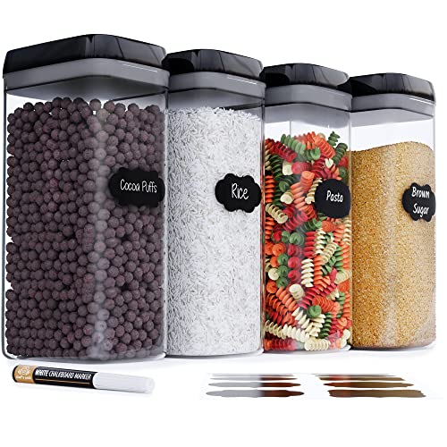 Chef's Path Airtight Food Storage Containers - Set of 4