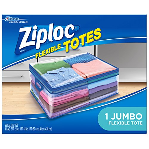 Ziploc Storage Totes for Clothes and Blankets