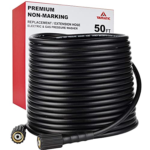 YAMATIC 50ft Pressure Washer Hose Replacement