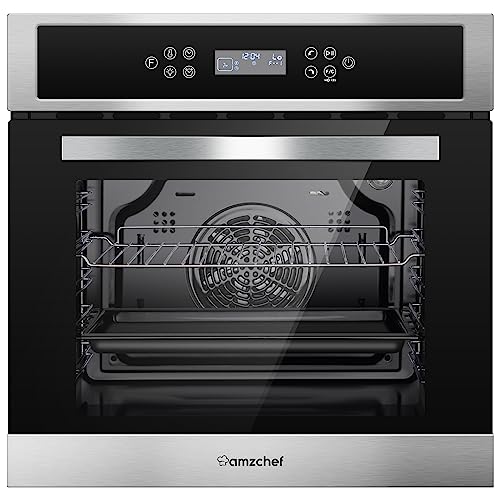 Amzchef 24 Inch Electric Wall Oven with Convection