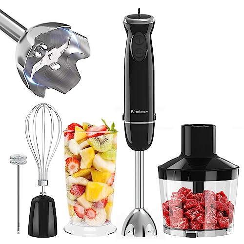 LINKChef Immersion Blender 800W 8 Speed Scratch Resistance Immersion Blender