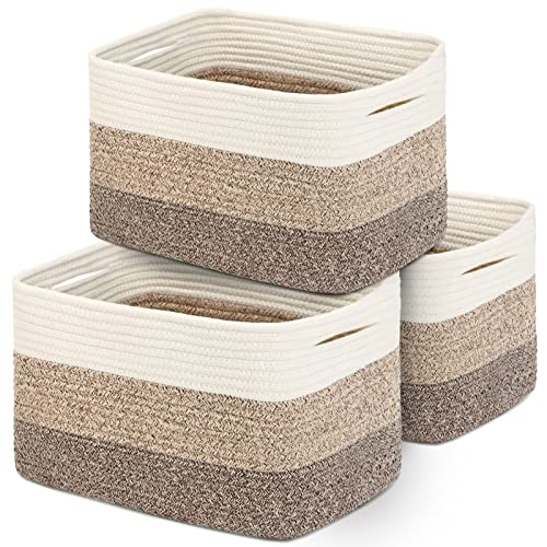 DOFASAYI Woven Baskets for Storage 3-Pack