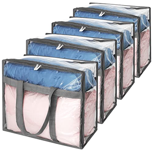 Clear Clothes Storage Bags