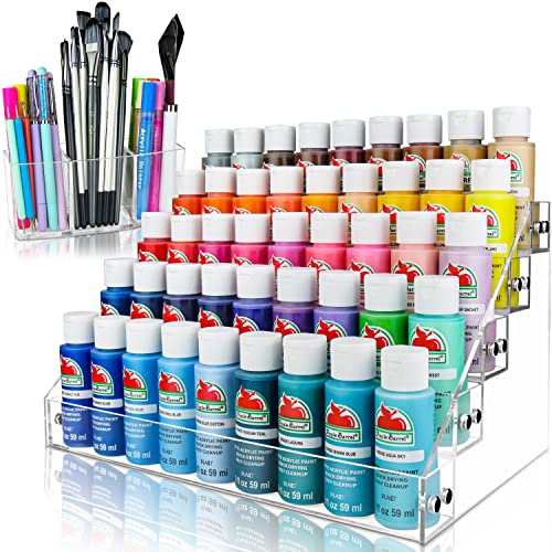 JKB Concepts Acrylic Paint Organizer & Storage Set