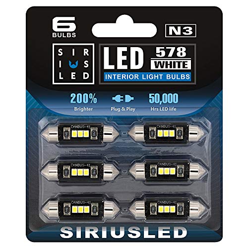 SIR IUS LED N3 578 LED Bulbs - Pack of 6