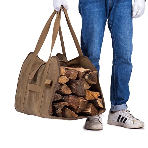 Durable Firewood Log Carrier Bag