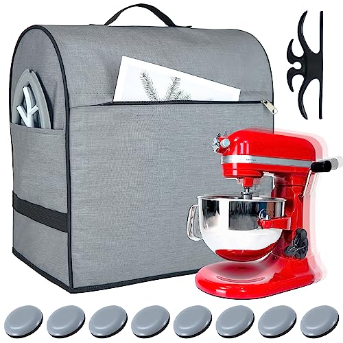 Grey Stand Mixer Quilted Dust Cover with Pockets Compatible with Kitchenaid  Tilt Head 4.5-5 Quart - China Tool Box and Tool Case price