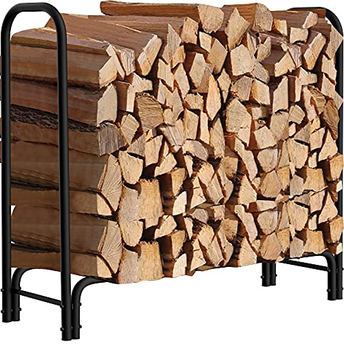 Amagabeli 4ft Firewood Rack