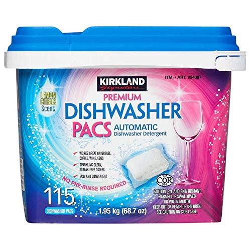 Kirkland Signature Premium Dishwasher Detergent Pacs