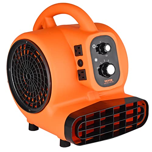 VEVOR Air Mover: Powerful Carpet Dryer for Cooling and Ventilating