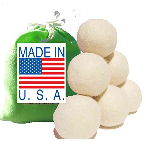 Eco-Friendly Wool Dryer Balls with Free Gift Bag