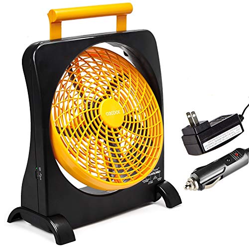 O2COOL 10-Inch Battery Operated Fan