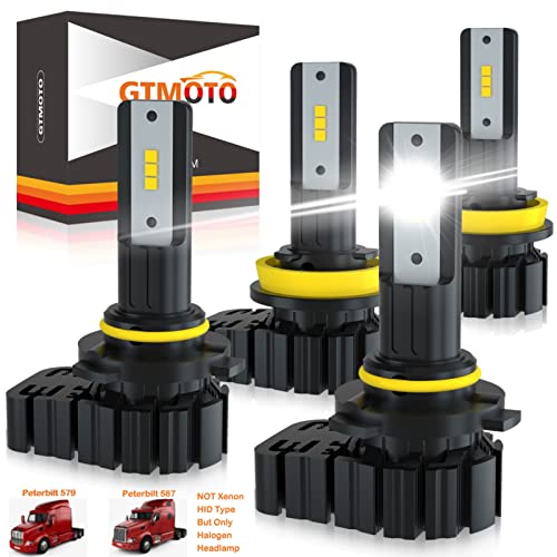 GTMOTO LED Headlight Bulbs for Peterbilt Trucks