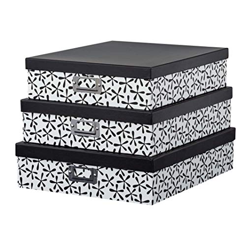 Soul & Lane Decorative Storage Boxes - Set of 3