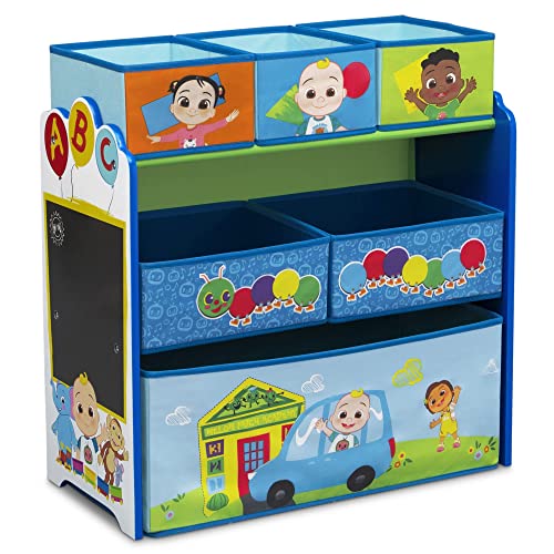 Delta Children 6 Bin Toy Storage Organizer - CoComelon