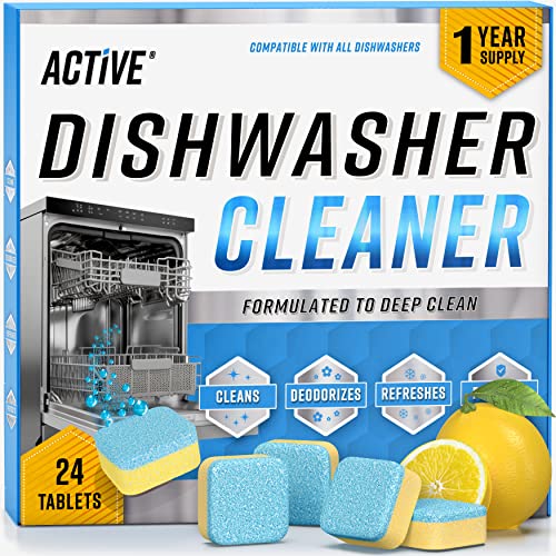 Dishwasher Cleaner - Deep Cleaning Descaler Pods