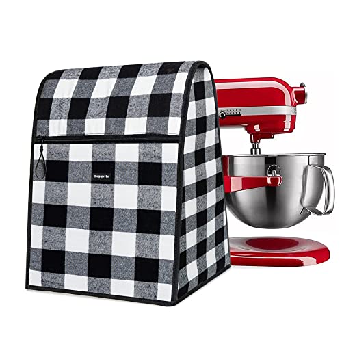 KitchenAid Quilted Fitted Mixer Cover Single Pack, Onyx Black, 14.375x18  