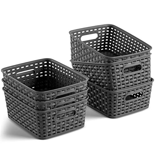 Plastic Storage Baskets for Home Organization