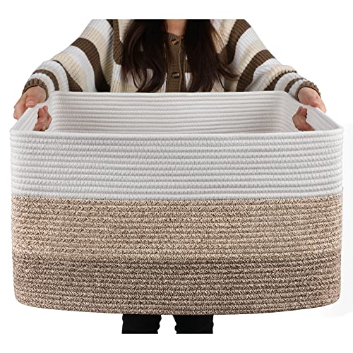 OIAHOMY Large Blanket Basket