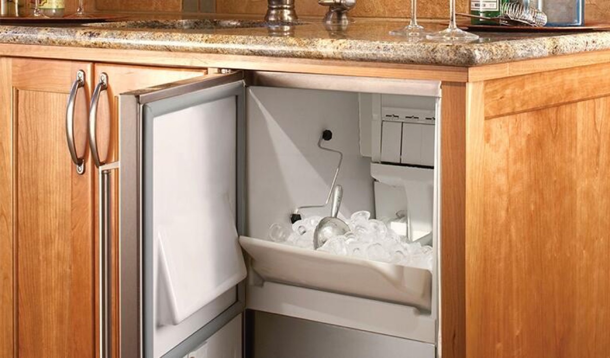 Built-in Ice Maker Machine, Commercial Lab Ice Maker with 80lbs Daily