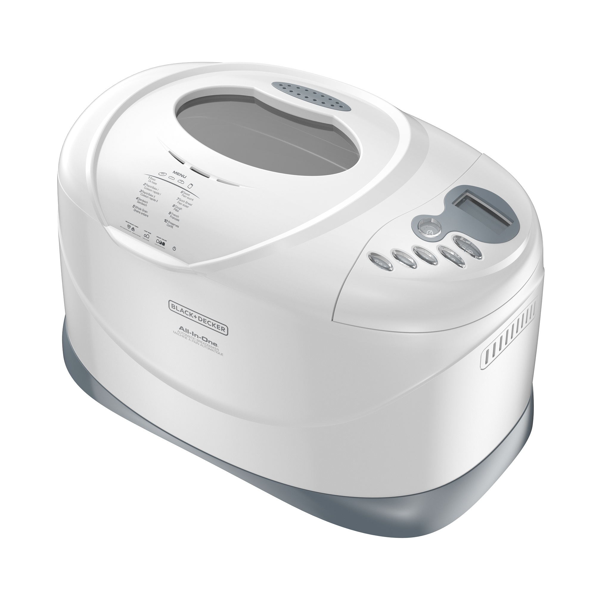 Patioer 3.3LB Bread Maker Machine Automatic Bread Machine with Dual  Kneading Paddles 15-in-1 Breadmaker Dough Maker with Gluten Free Setting, 3  Loaf