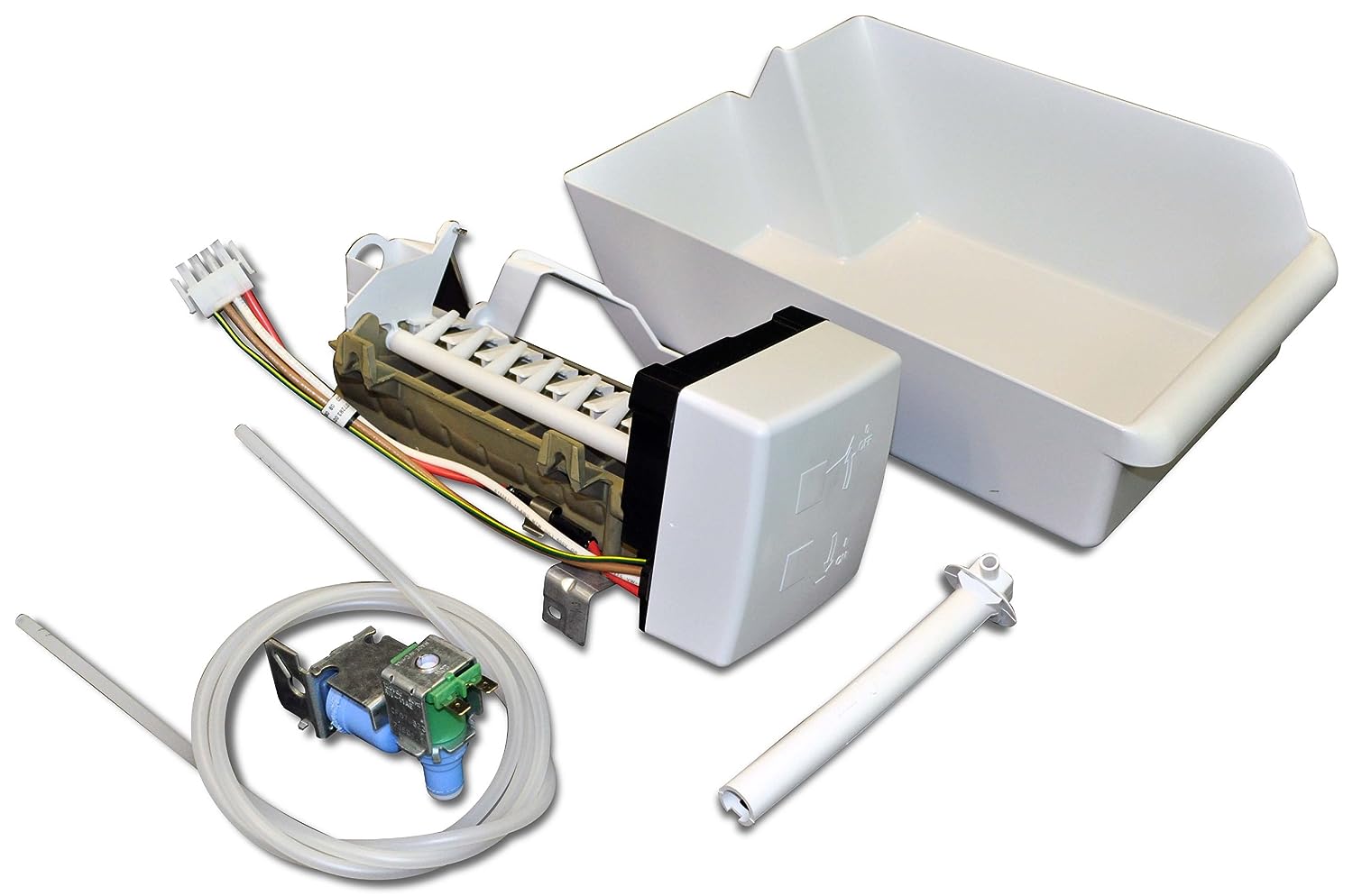 W10715708 Refrigerator Ice Maker Kit Replacement for Whirlpool / KitchenAid  > Speedy Appliance Parts