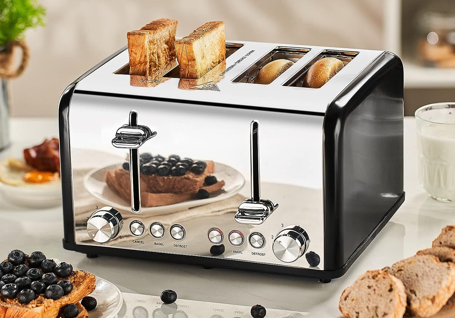9 Unbelievable Stainless Steel Toaster 4 Slice For 2024