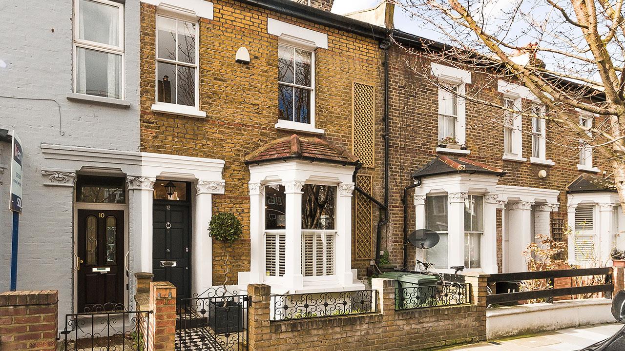 A Perfectly Peaceful Mid-Victorian Terrace In London