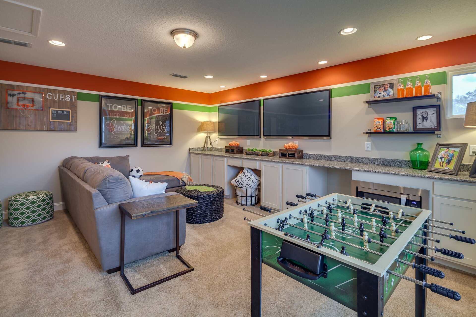 Basement Games Room Ideas: 7 Looks For Family Nights In