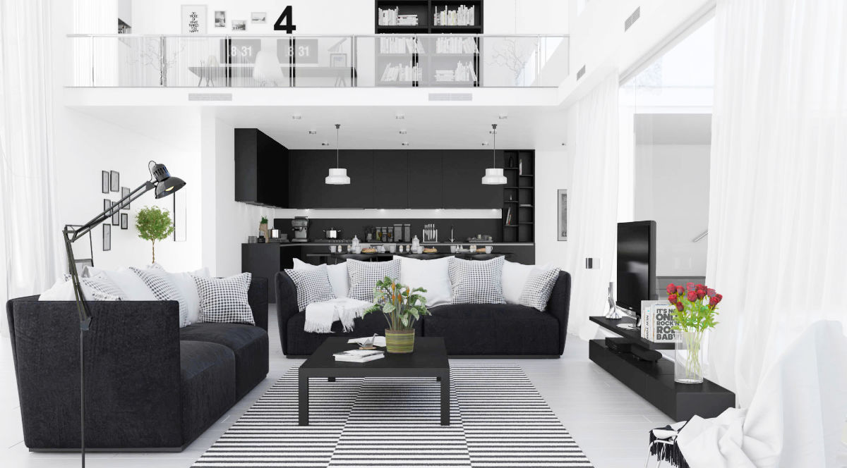 Black And White Living Room Ideas: 13 Stylish Monochrome Schemes