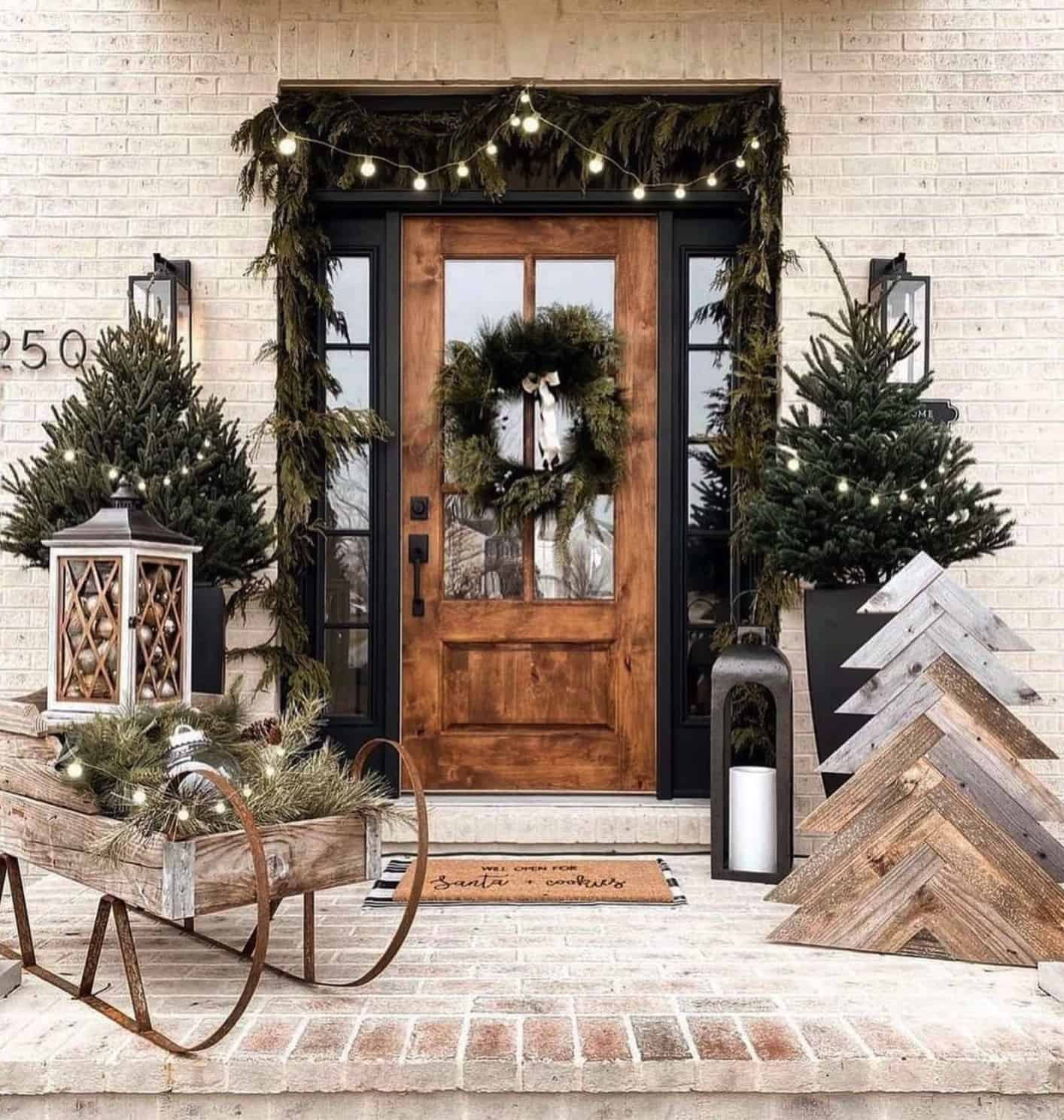 Christmas Porch Decor: 20 Ideas To A Festive Welcome
