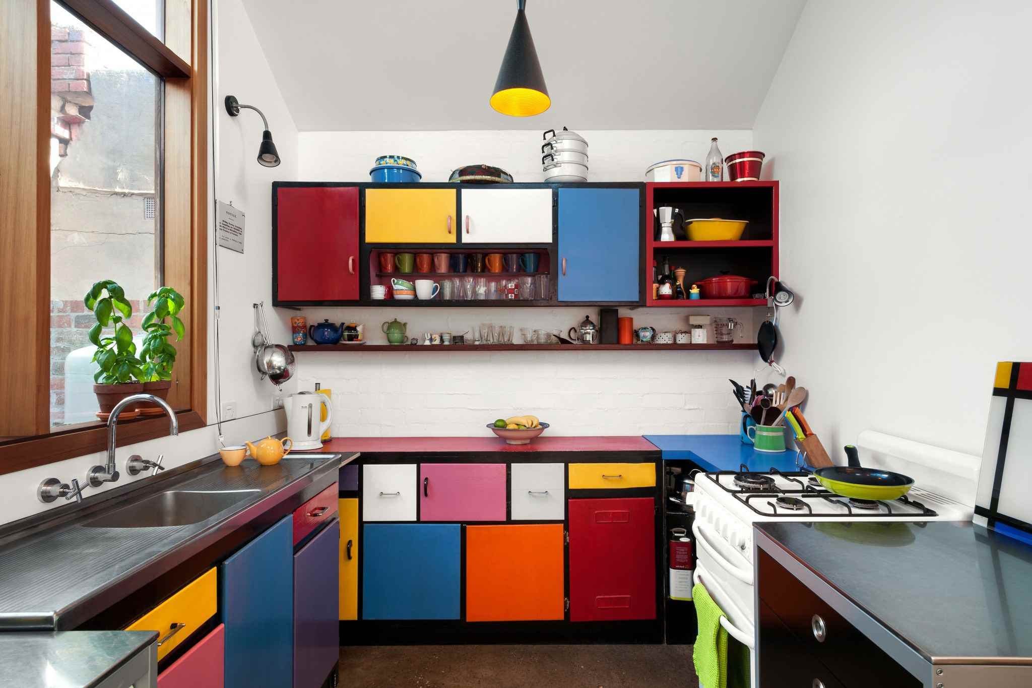 Colorful Kitchen Ideas: 13 Designer Ways To Brighten A Kitchen