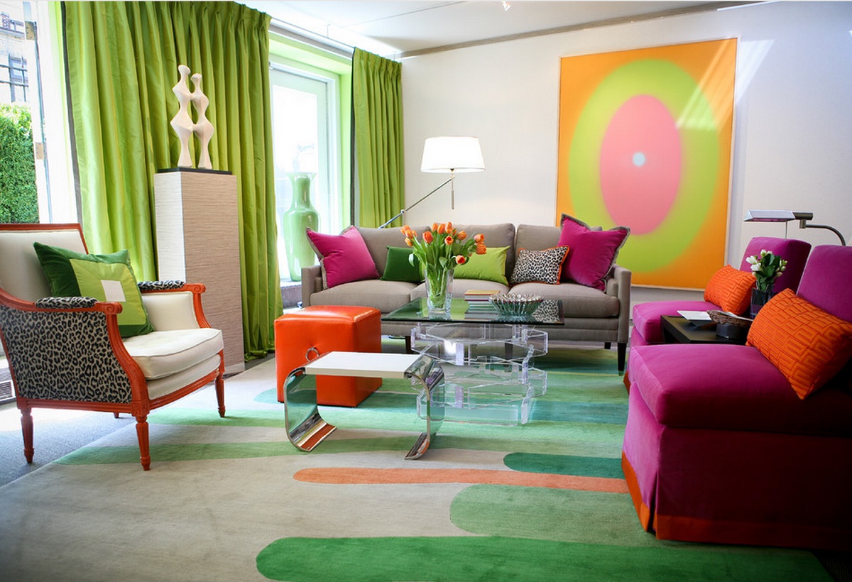 Colorful Living Room Ideas: 10 Vibrant, Characterful Schemes