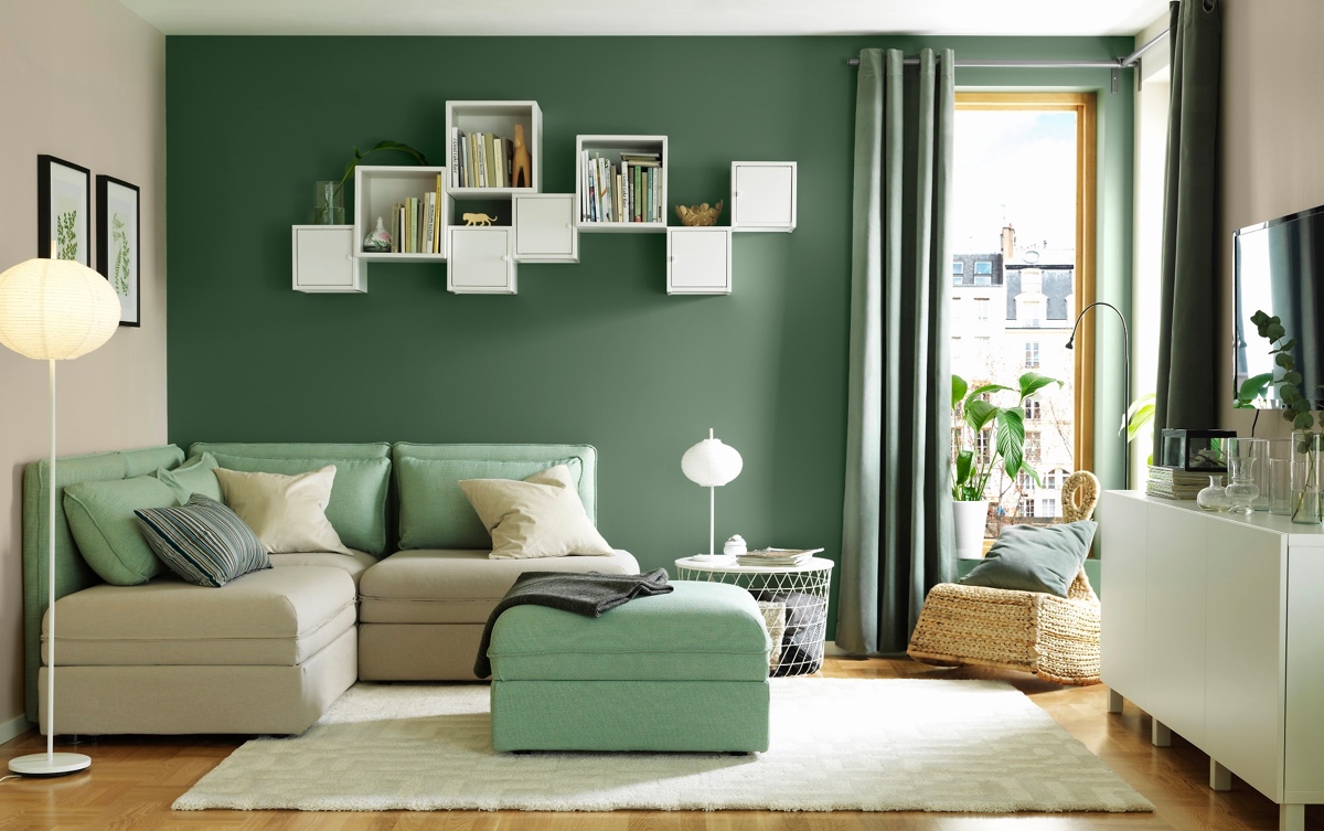 Decorating With Green Walls – With Paint, Pattern, Or Accents